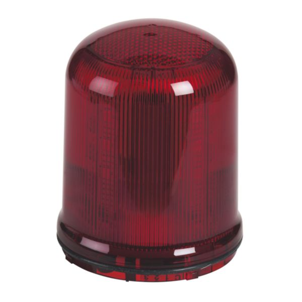 Feux à LED fixe , clignotant , tournant grand modèle pour signalisation lumineuse - 13 candelas - rouge