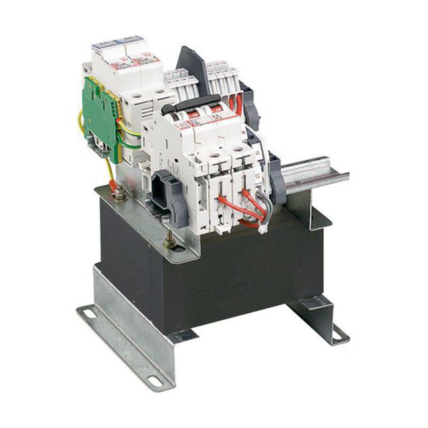 Transformateur CNOMO TDCE version I pour circuit de commande primaire 230V à 400V et secondaire 115V ou 230V - 63VA