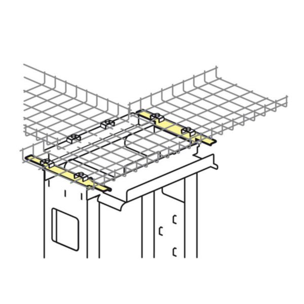 Support chemin de câbles pour rack référence 046406