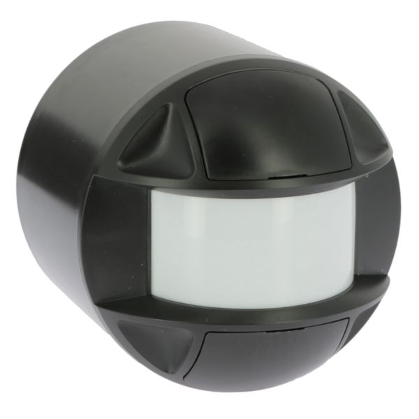 GREEN-I Détecteur couloir noir pour l'éclairage ON/OFF pour montage surface plafond