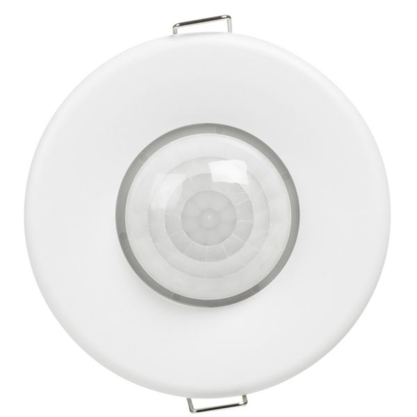 Détecteur infrarouge de présence 360° pour espaces de travail - faux-plafond Ø15m - 3 fils variation 1V à 10V