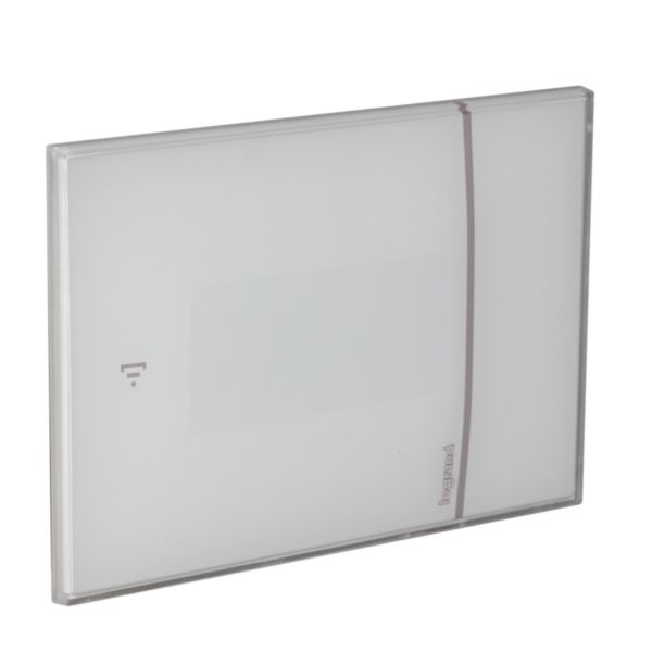 Thermostat tactile connecté Smarther with Netatmo pour gestion du chauffage et climatisation - blanc montage en saillie