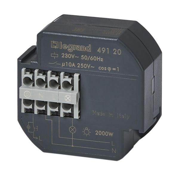 LEGRAND - Télérupteur unipolaire 10 ampères 250 volts 093005