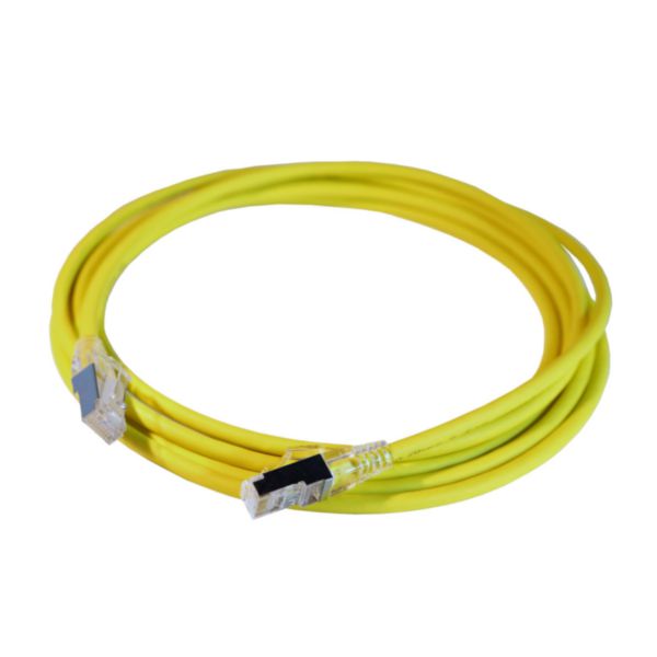Cordon de brassage et utilisateurs RJ45 LCS³ catégorie 6A Haute Densité S/FTP blindé impédance 100ohms - 2m - LSOH