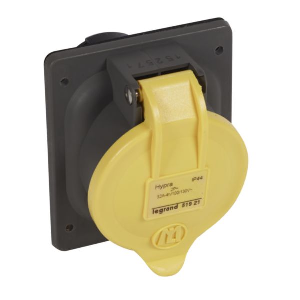 Socle de tableau hypra 2P+T 32a 110v plastique IP44