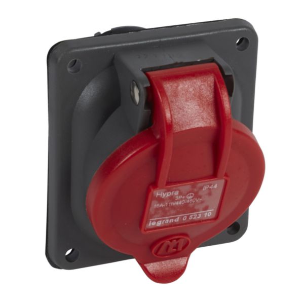 Socle de tableau hypra 3P+T 16a 400/440v plastique IP44
