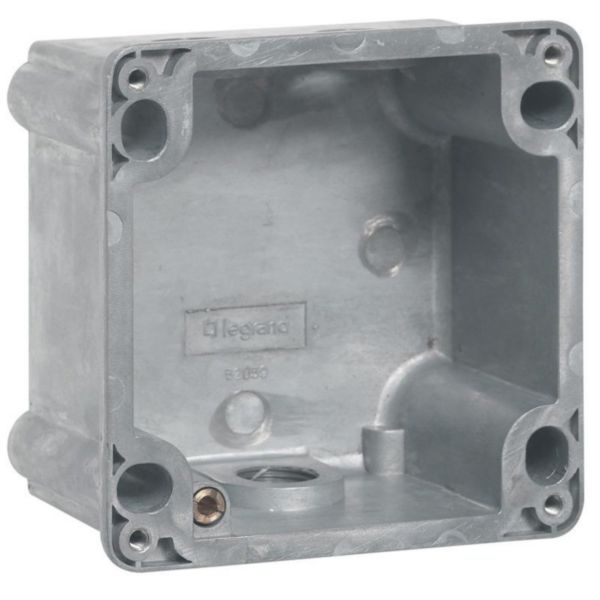 Boîtier réversible Hypra IP44/55 pour Prisinter fixe 3P+N+T 16A - métal