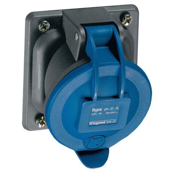 Prise fixe Hypra IP44 63A - 200V~ à 250V~ - 3P+T - plastique - Page 24