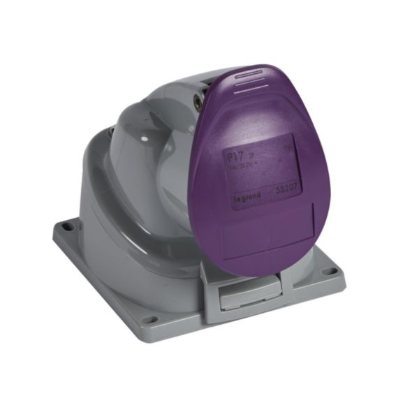 Socle sailllie p17 3p 16a 24V