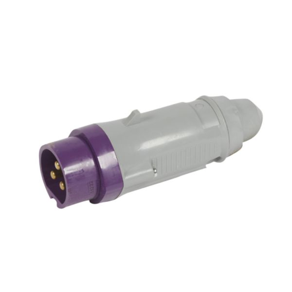 Fiche droite p17 TBT 3p IP44 20v à 50v 16a