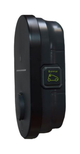Borne de recharge Green'up Home monophasée 7,4kW - Mode 2 + Mode 3 - avec disjoncteur différentiel intégré et disjoncteur