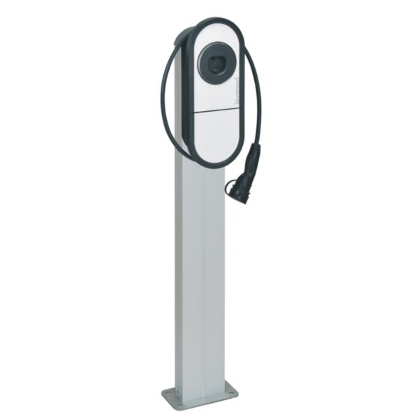 Double pied de fixation au sol pour borne de recharge Green’Up One et Control Light