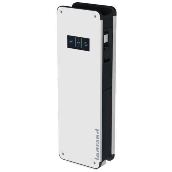 Borne de recharge Green'UP CONTROL Triphasée 22kW - Mode 3 - 2 véhicules électriques - lecteur RFID/GSM/Wi-Fi/LAN - IP55 IK10