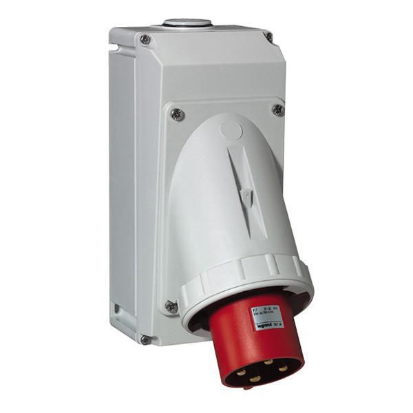 Socle connecteur p17 - IP66/67 - 63 a - 380/415 v~ - 3P+T