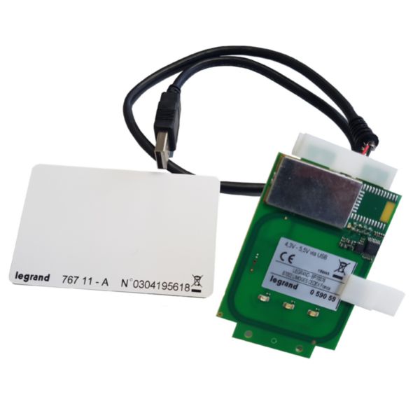 Kit lecteur RFID pour bornes Green'up Premium pour véhicule électrique