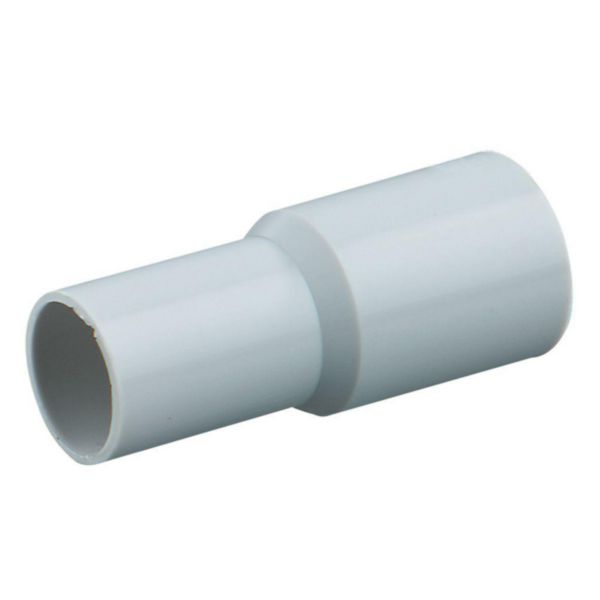 Manchon réducteur pour conduits Ø20mm pour réduction de 20 à 16mm - gris RAL7035