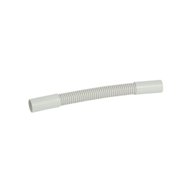 Accessoires de liaison flexible IP44 Ø25mm de longueur 285mm - gris RAL7035