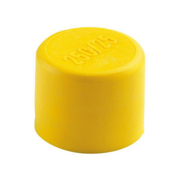 Bouchon jaune pour conduits Ø16mm