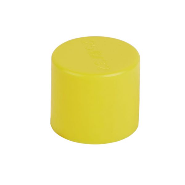 Bouchon jaune pour conduits Ø32mm