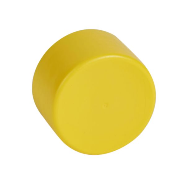 Bouchon jaune pour conduits Ø63mm