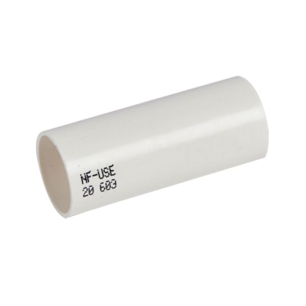 Manchon pour conduits Ø20mm - blanc RAL9010 antimicrobien