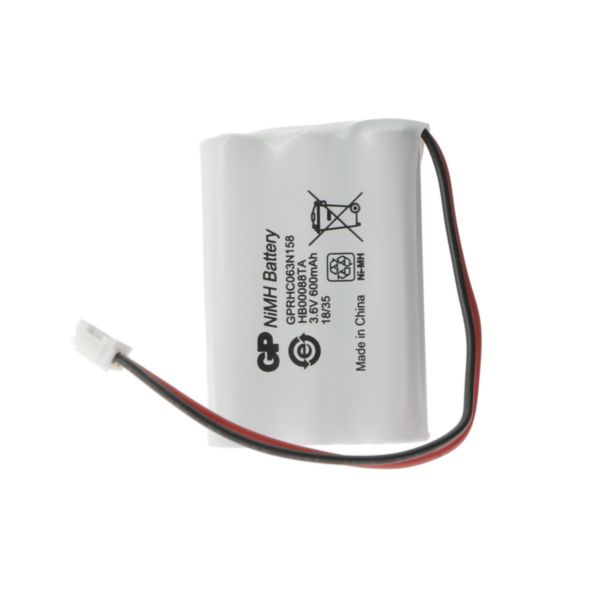 Batterie 3 éléments AAA Ni-MH 3x1,2V 0,6Ah