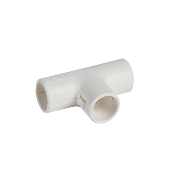 Té IP40 Ø16mm - blanc RAL9010 antimicrobien