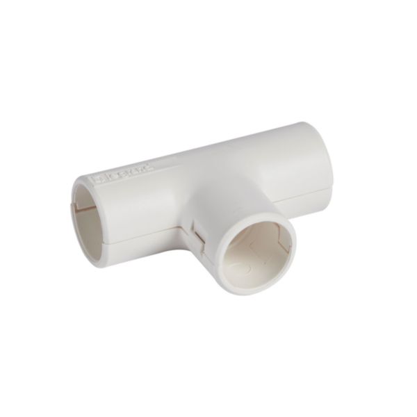 Té IP40 Ø20mm - blanc RAL9010 antimicrobien