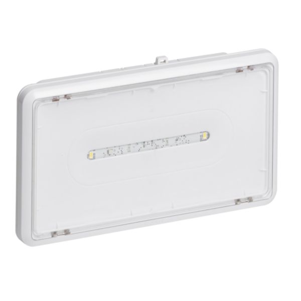BAEH pour habitation à LEDs 8lm-5h plastique IP43-IK07 SATI Adressable