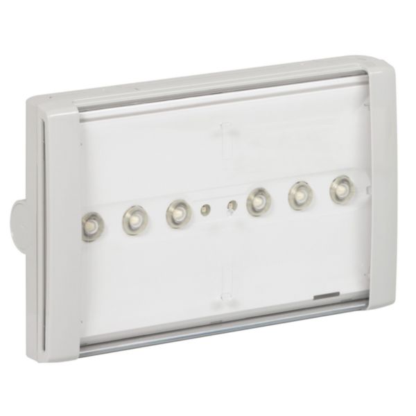 BAES d'ambiance à LEDs 400lm-1h plastique IP66-IK10 SATI Adressable