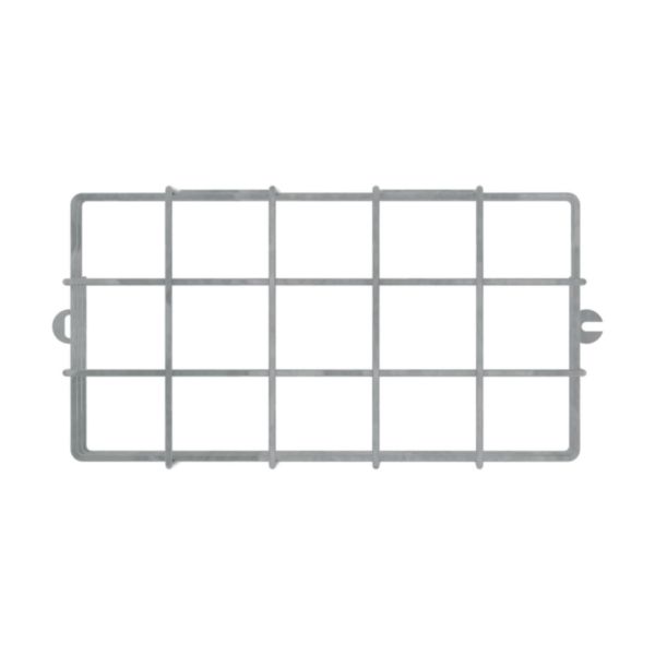 Grille de protection standard IK10 pour blocs autonomes et luminaires pour source centralisée IP43 et IP66