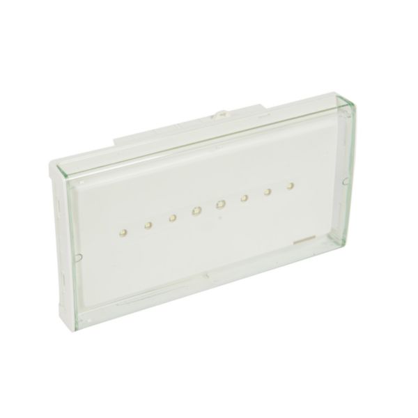 LSC d'évacuation à LEDs 45lm plastique IP43-IK07 24/48v=