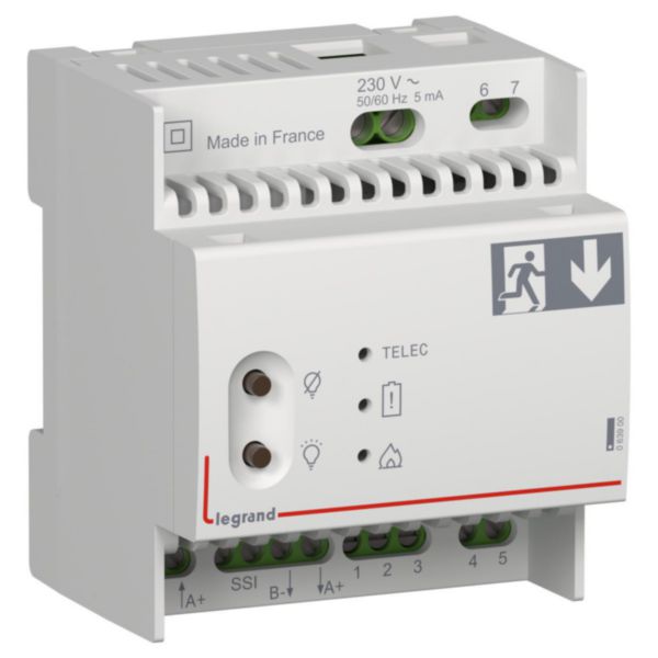 Télécommande multifonction avec entrée SSI pour BAES-BAEH et DBR SATI