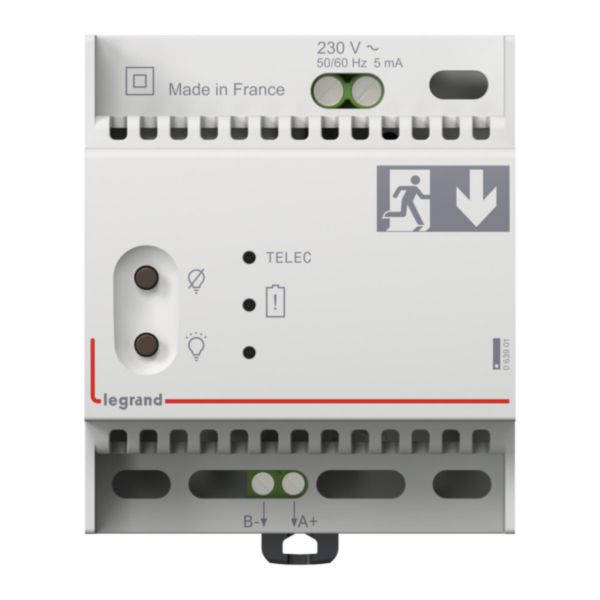 Télécommande de mise au repos BAES SATI avec voyant de défaut batterie