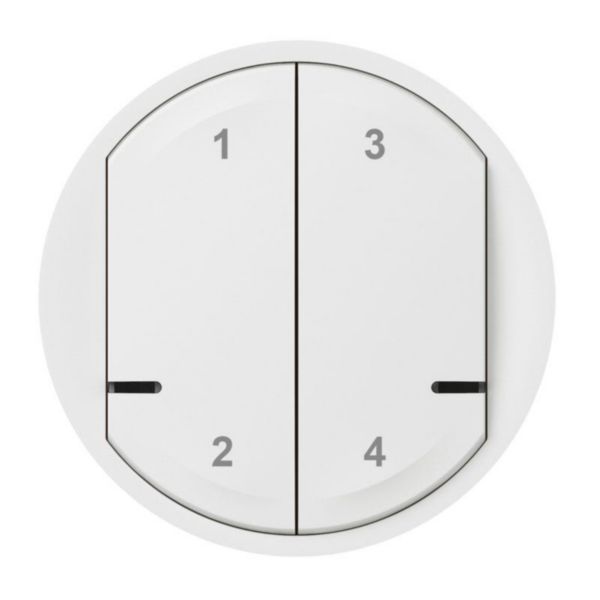 Enjoliveur de remplacement Céliane with Netatmo pour commande sans fils 4 scénarios - blanc - Page 10
