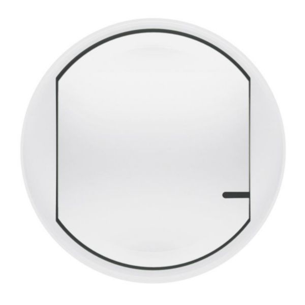 Enjoliveur de remplacement Céliane with Netatmo pour interrupteur filaire connecté ou commande sans fils - blanc