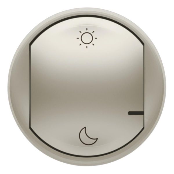 Enjoliveur de remplacement Céliane with Netatmo pour commande sans fils Lever/Coucher - titane