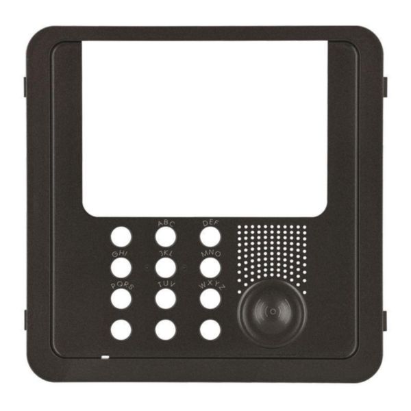 Enjoliveur Céliane - centrale clavier transmetteur/clavier codé à écran-graphite
