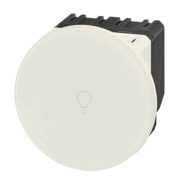 Interrupteur ou va-et-vient Céliane Surface tactile avec neutre 1000 W - blanc