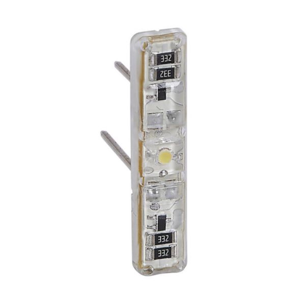 Voyant témoin 12V, 24V ou 48V pour mécanisme Céliane à câbler sur borne libre