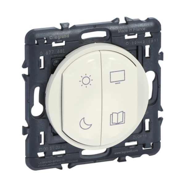 Commande de scénarios jour/nuit/TV sans fils sans pile Self-e Céliane with Netatmo pour hôtel - blanc - Page 9