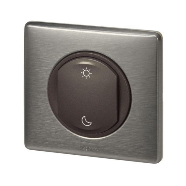 Commande Lever/Coucher sans fils, sans pile Self-e Céliane with Netatmo - enjoliveur graphite