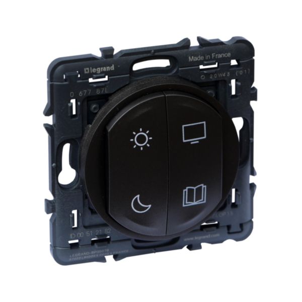 Commande de scénarios jour/nuit/TV sans fils sans pile Self-e Céliane with Netatmo pour hôtel - graphite - Page 9