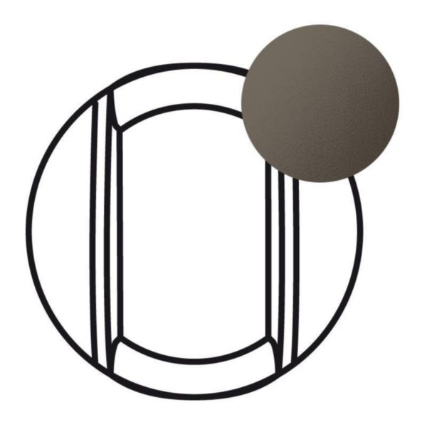 Enjoliveur large Céliane interrupteur/va-et-vient/poussoir à tirage - graphite