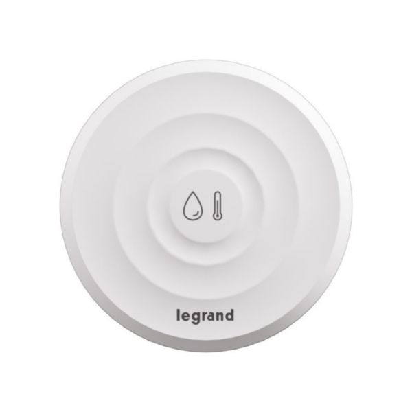 Capteur température et humidité intérieur connecté blanc
