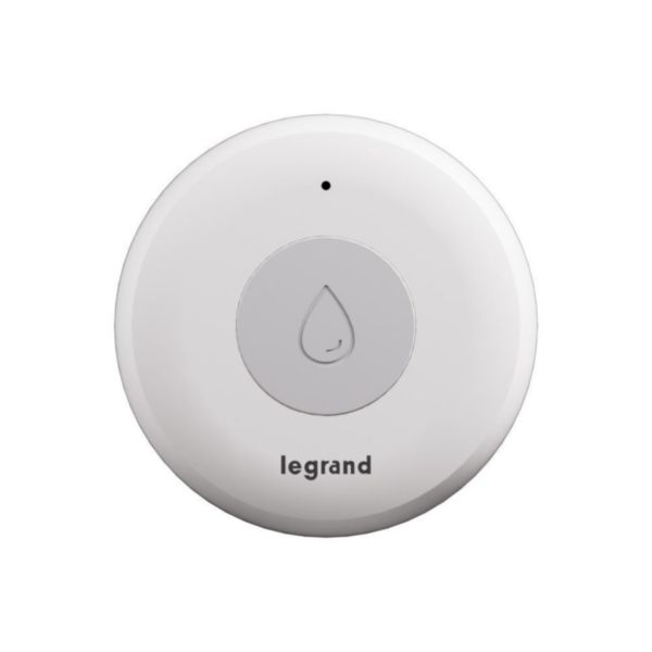 Capteur détection fuite d'eau connecté blanc