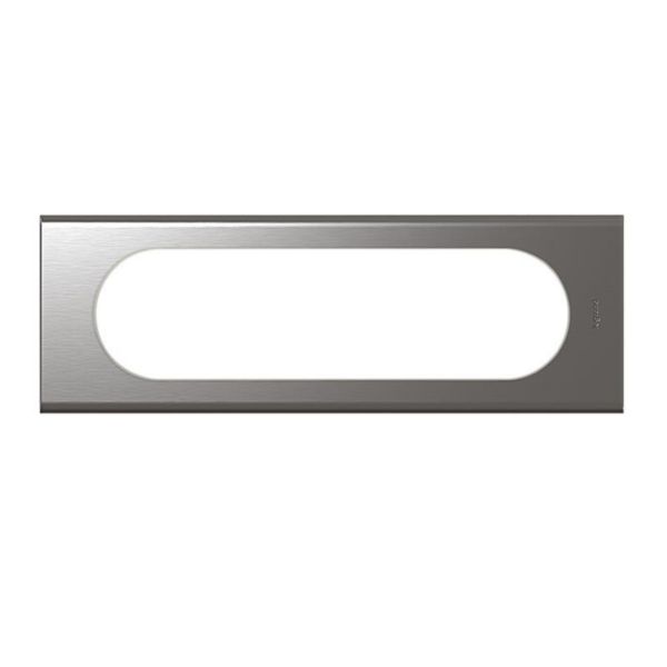 Plaque Céliane Matières 6 à 8 modules - finition Inox Brossé - Page 52