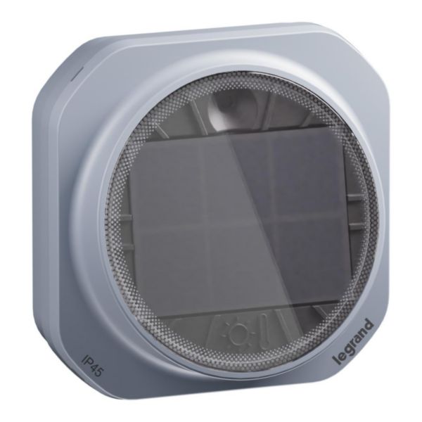 Capteur luminosité et température ext. solaire Plexo with Netatmo gris