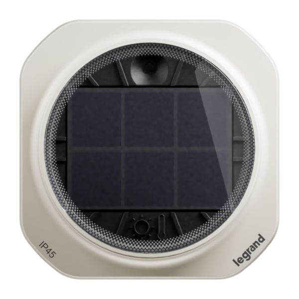 Capteur luminosité et température ext. solaire Plexo with Netatmo sable