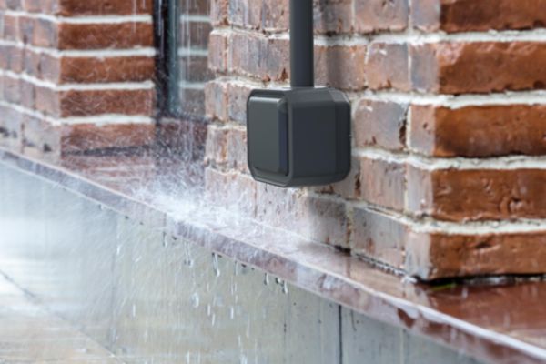Prise de courant 2P+T étanche Plexo 16A 250V IP55 IK08 livrée complète pour fixation saillie - anthracite
